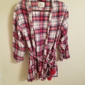Plaid Robe